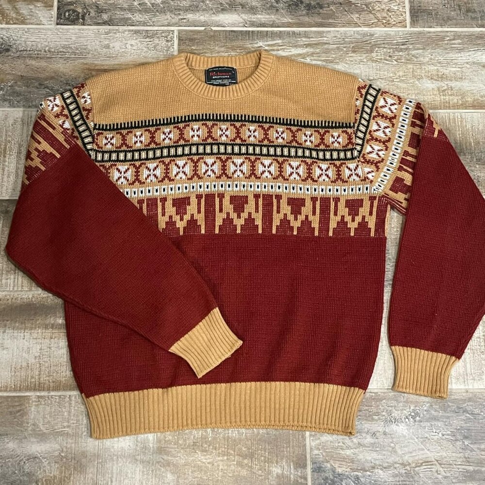 NWOT Men's Sweater - Retro Vintage - Size L